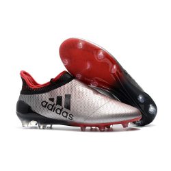 Adidas X 17+ PureSpeed FG - Zilver Rood Zwart_1.jpg